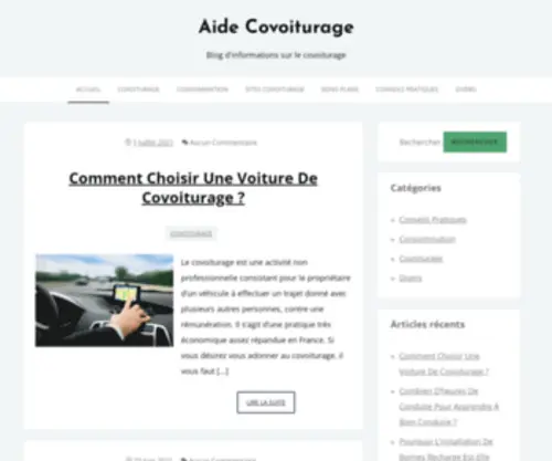 Aide-Covoiturage.com(Test de sécurité) Screenshot