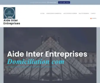 Aide-Inter-Entreprises.com(Aide Inter Entreprises) Screenshot