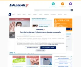 Aide-Sociale.fr(Aide Sociale) Screenshot