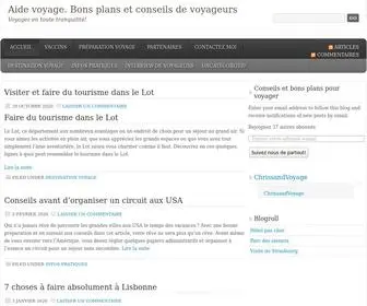 Aide-Voyage.com(Aide voyage) Screenshot