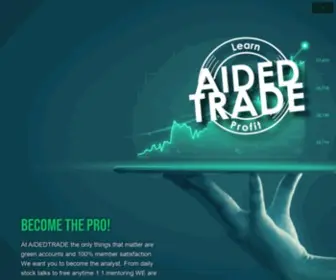 Aidedtrade.com(Aided Trade) Screenshot