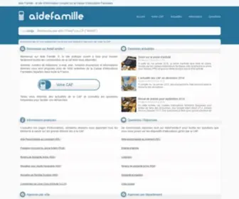Aidefamille.fr(Aidefamille) Screenshot