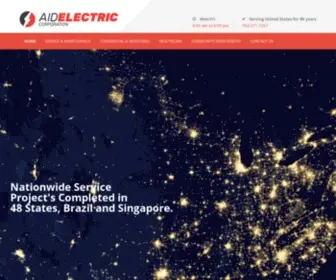 Aidelectric.com(Aid Electric) Screenshot