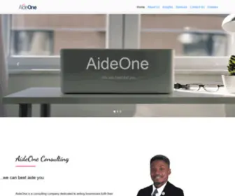 Aideone.com.ng(AideOne Consulting) Screenshot