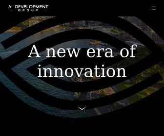 Aidevelopmentgroup.com.au(A new era of innovation. Ai Development Group) Screenshot