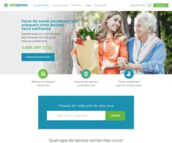 Aidexpress.ca(Trouvez de l'AIDE) Screenshot