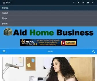 Aidhomebusiness.com(Working From Home) Screenshot
