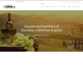 Aidilwines.com(Aidil Wines & Liquors) Screenshot