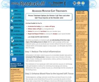 Aidmyrotatorcuff.com(Rotator Cuff Injury) Screenshot