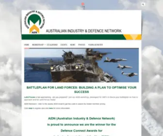 Aidn.org.au(Australian Industry & Defence Network) Screenshot