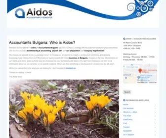 Aidosbg.com(Aidos Accounting Services) Screenshot