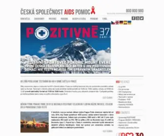 Aids-Pomoc.cz(Česká) Screenshot