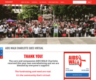 Aidswalkcharlotte.org(Aidswalkcharlotte) Screenshot