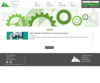 Aiel.it(Associazione Italiana Economisti del Lavoro) Screenshot