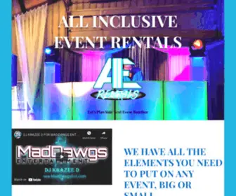 Aierentals.com(AIE RENTALS) Screenshot