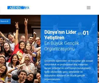 Aiesec.org.tr(Türkiye) Screenshot
