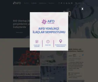 Aifd.org.tr(Araştırmacı İlaç Firmaları Derneği) Screenshot