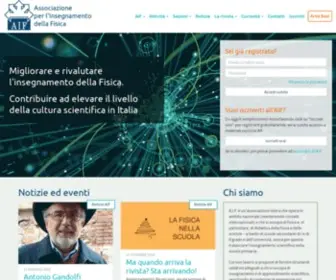 Aif.it(Associazione per l'Insegnamento della Fisica) Screenshot