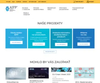 Aifp.sk(AIFP) Screenshot