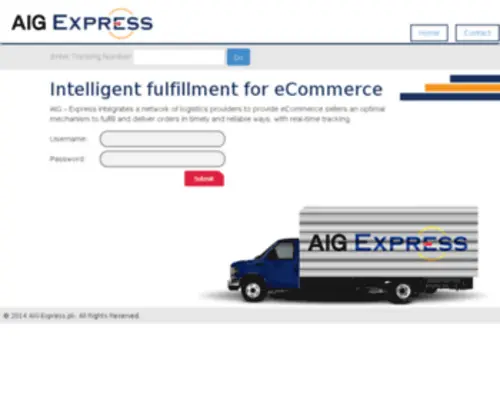 Aig-Express.pk(Your Partner for Time Critical Deliveries) Screenshot