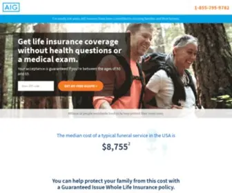 Aig-Lifeinsurance.com(Aig Lifeinsurance) Screenshot