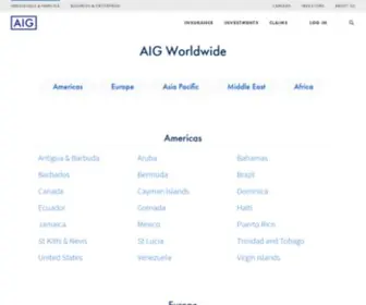 Aig.com.tr(Worldwide) Screenshot