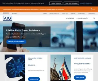 Aigdirect.co.uk(AIG Individuals & Personal Insurance) Screenshot