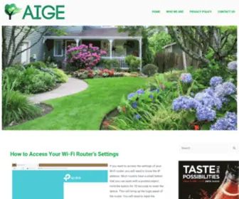 Aige.org(AIGE) Screenshot