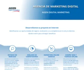 Aigendigitalmarketing.net(Agencia Marketing Digital) Screenshot