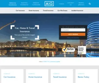 Aig.ie(Great Value Insurance in Ireland) Screenshot
