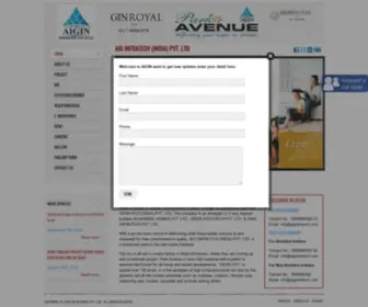 Aiginfratech.com(AIG) Screenshot