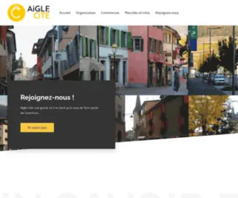 Aigle-Cite.ch(Aigle Cité) Screenshot