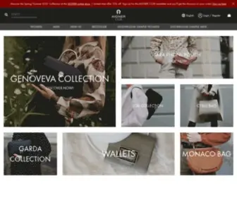 Aigner-Club.com(Luxury leather goods) Screenshot