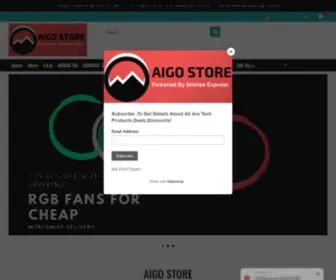 AigoStore.com(All In One Store World) Screenshot