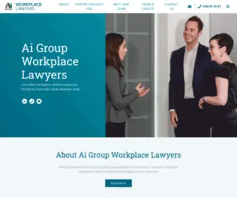 Aigroupworkplacelawyers.com.au(Ai Group Workplace Lawyers) Screenshot