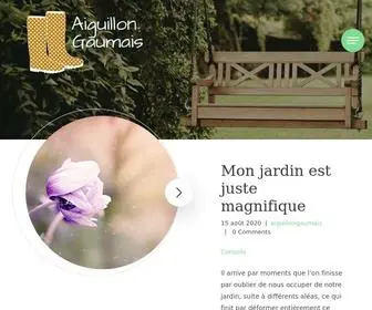 Aiguillongaumais.com(Bienvenue dans mon jardin) Screenshot