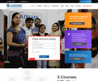 Aihms.in(Masters in Public Health) Screenshot