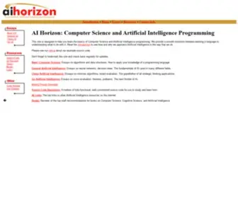 Aihorizon.com(AI Horizon) Screenshot