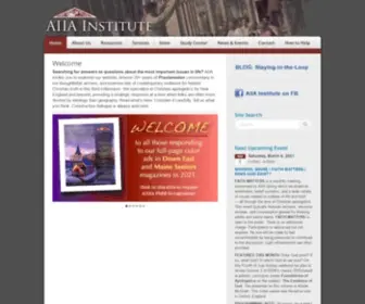 Aiiainstitute.org(AIIA Institute) Screenshot