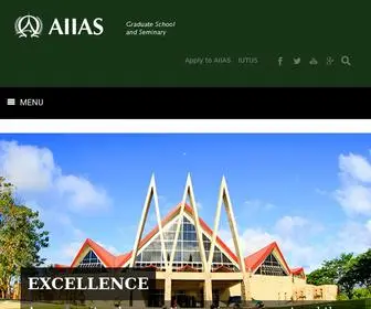Aiias.edu(Adventist International Institute of Advanced Studies) Screenshot