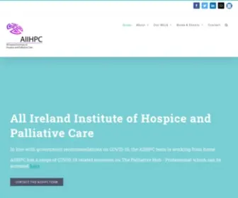 Aiihpc.org(AIIHPC is a collaborative of hospices) Screenshot