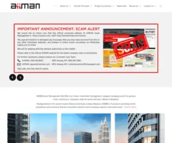 Aiiman.com(Asset Management) Screenshot