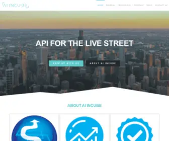 Aiincube.com(Smart City) Screenshot