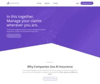 Aiinsurance.io(AI Insurance) Screenshot