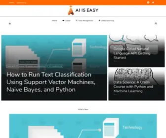 Aiiseasy.com(AI is Easy) Screenshot