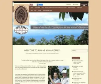 Aikanekonacoffee.com(Aikane Kona Coffee) Screenshot