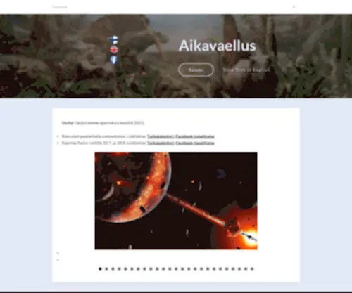 Aikavaellus.fi(Aikavaellus) Screenshot