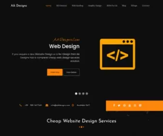 Aikdesigns.com(Aik Designs) Screenshot