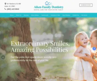 Aikenfamilydentistry.com(Aiken Dentist) Screenshot