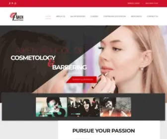 Aikenschoolofcosmetologyandbarbering.com(Pursue Your Passion) Screenshot